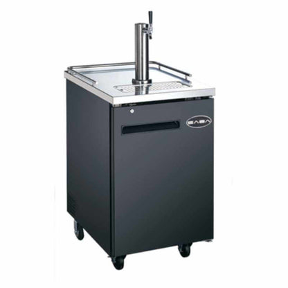 Saba - SDD-30-23 Commercial 23″ Beer Dispenser Refrigerator with (1) Double Tap 1 1/2 Barrel - SDD-30-23