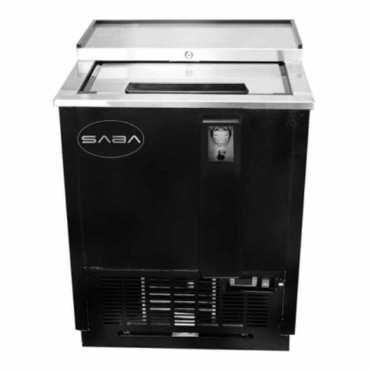 Saba - SGF-25, Commercial 26" Chest-Freezer Glass and Bottle Chiller - SGF-25