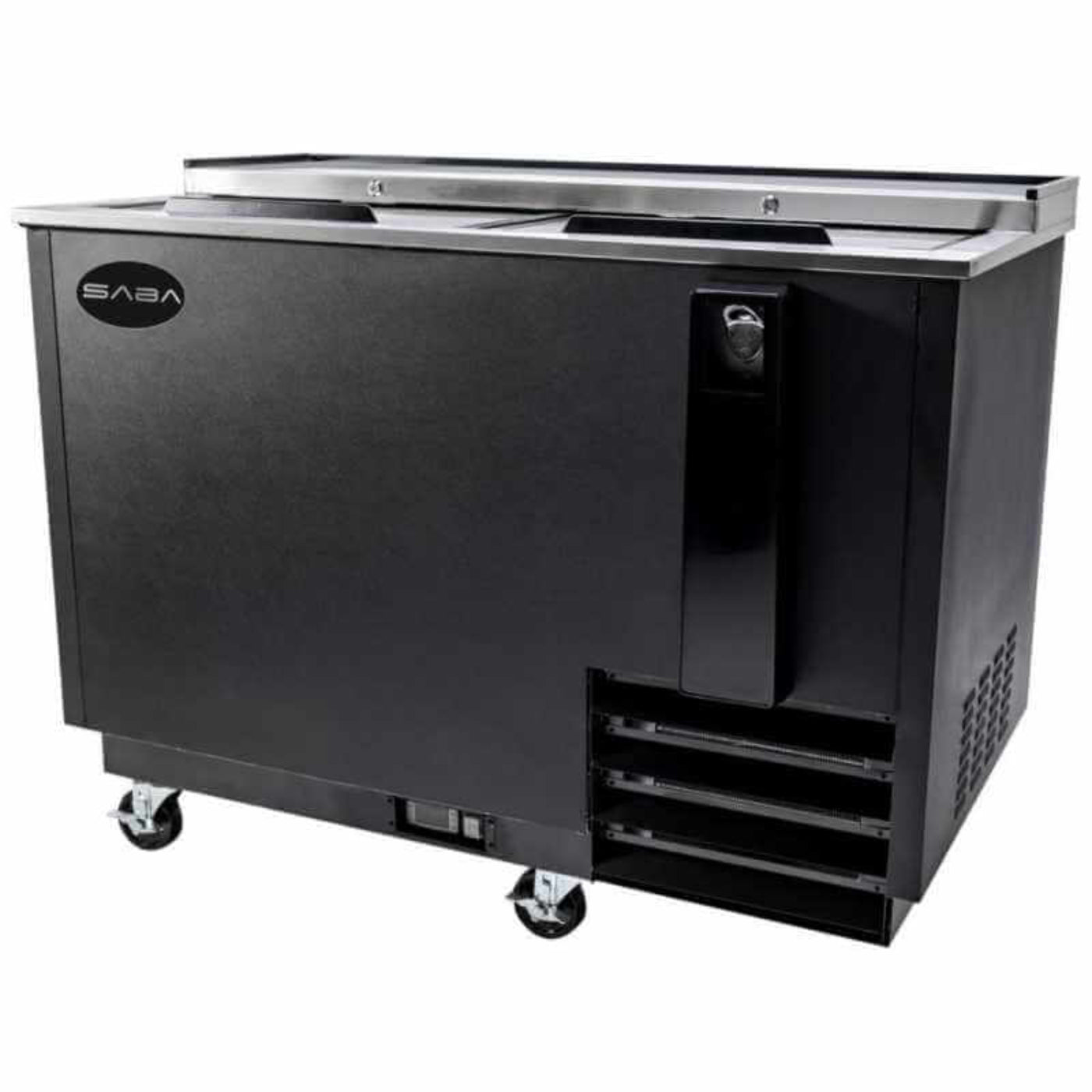 Saba - SGF-50, Commercial 50" Chest-Freezer Glass and Bottle Chiller - SGF-50