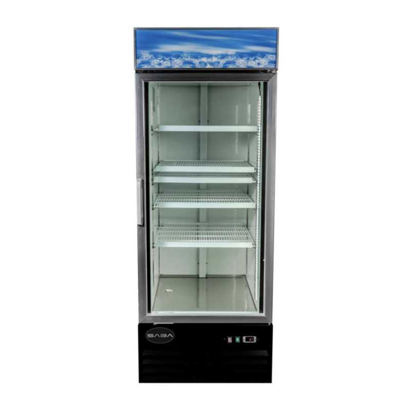 Saba - SM-23F, Commercial 31" 1 Glass Door Merchandiser Freezer - SM-23F