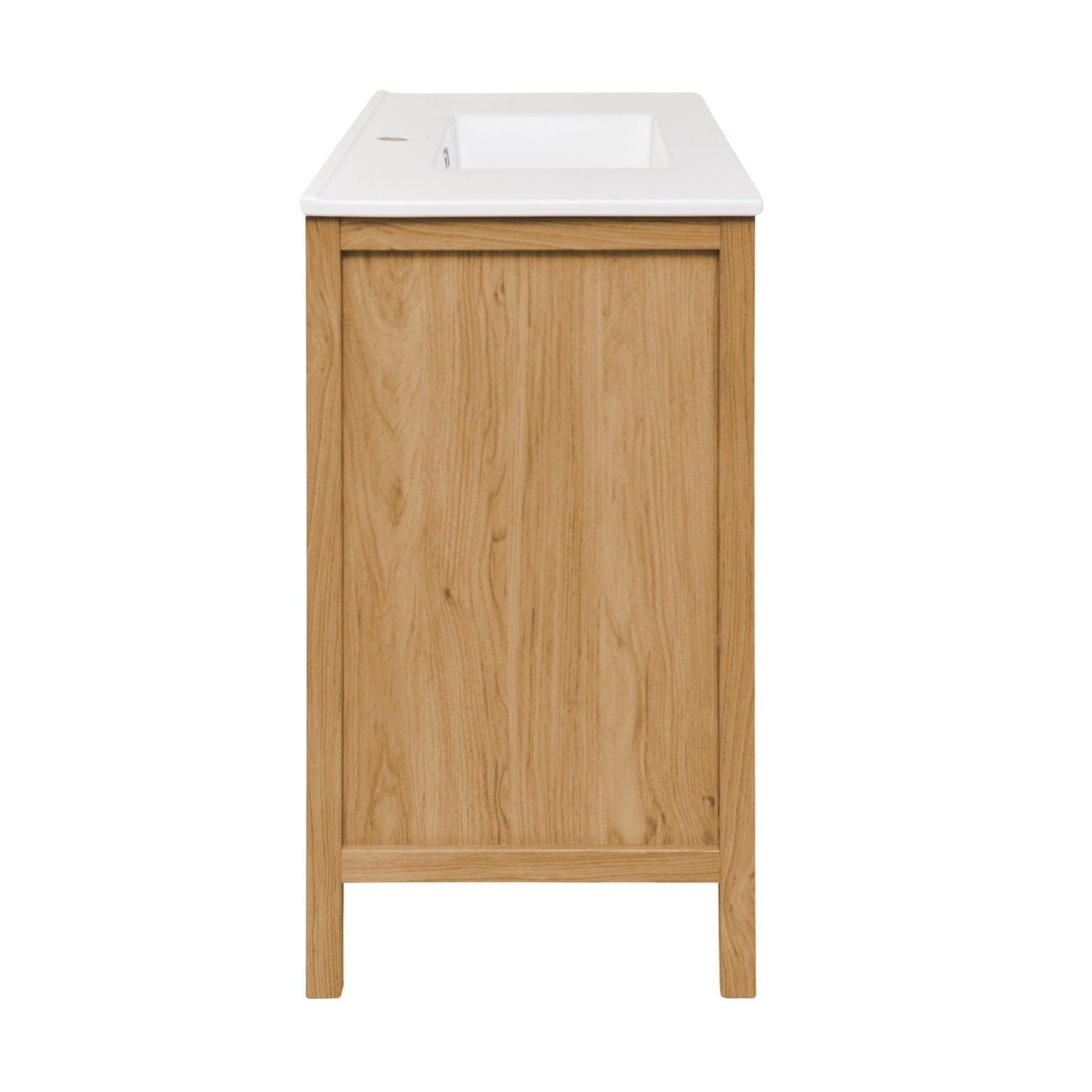 Swiss Madison Château 36" Bathroom Vanity in Natural Oak - SM-BV241 - Backyard Provider