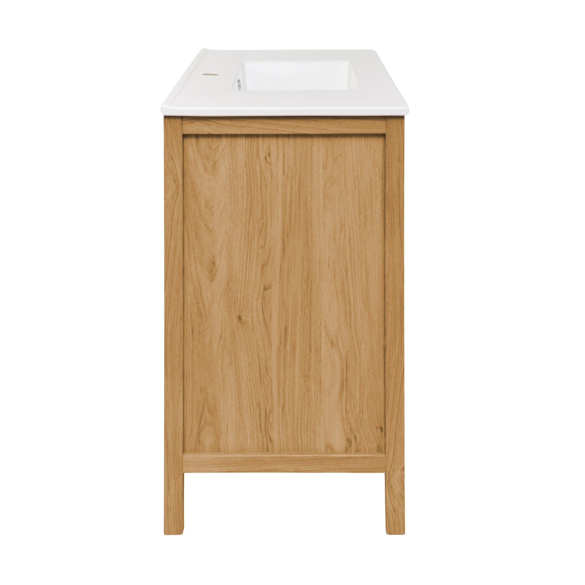 Swiss Madison Château 36" Bathroom Vanity in Natural Oak - SM-BV241 - Backyard Provider