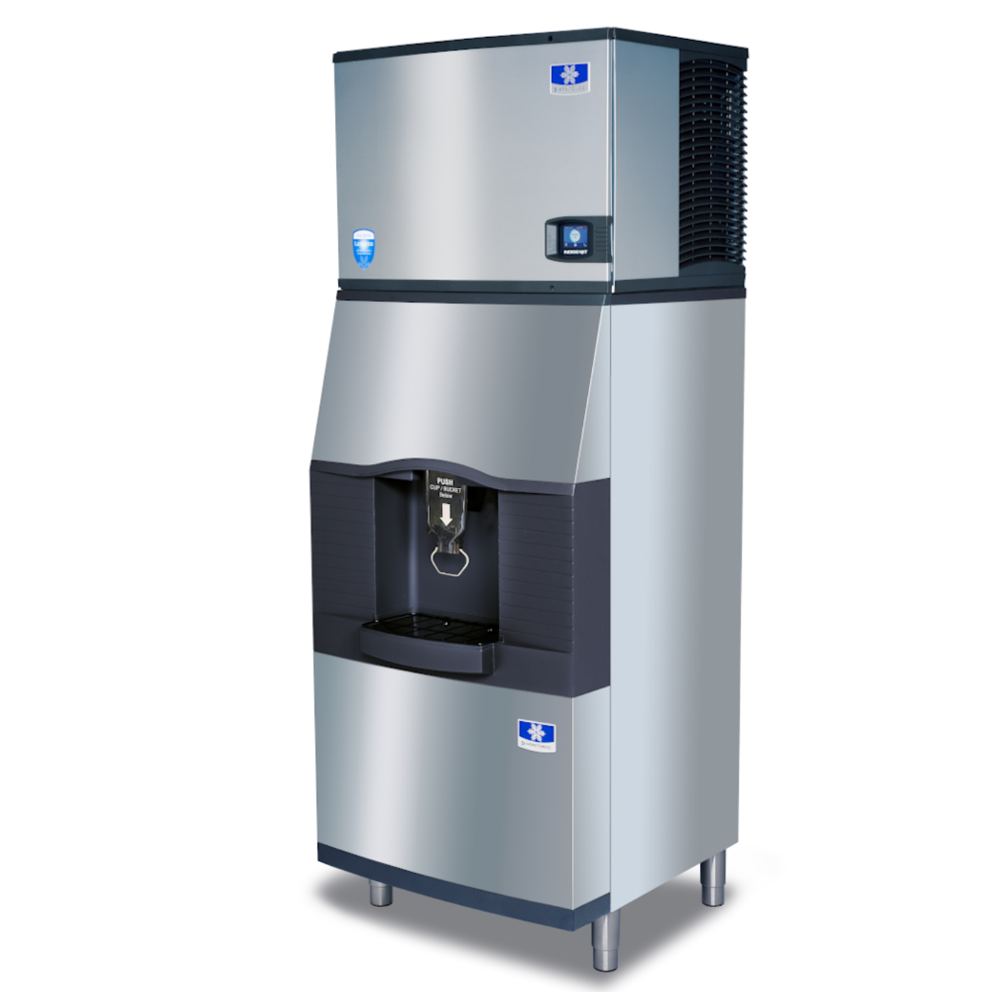 Manitowoc IT0450 Cube Ice Maker (490 lb) & SPA312 Hotel Ice Dispenser - IYT0450ASPA312