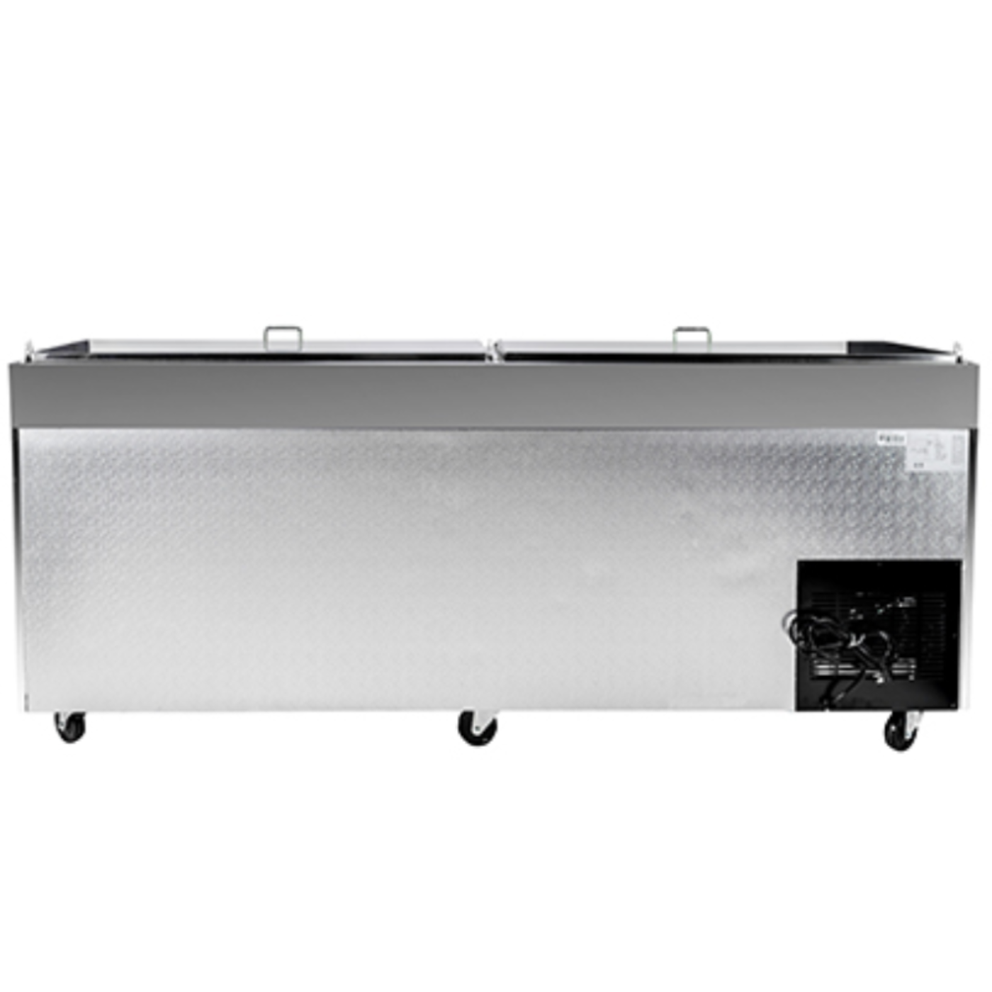 Saba - SPP-91-12 Commercial 91" 12 Pan Pizza Prep Table Refrigerator - SPP-91-12