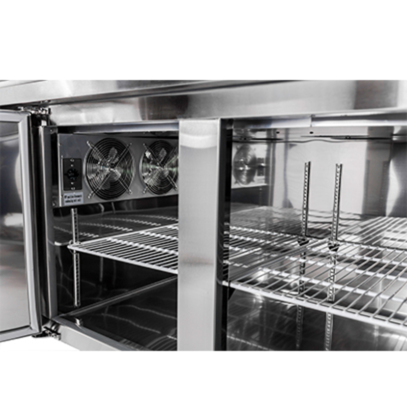 Saba - SPP-91-12 Commercial 91" 12 Pan Pizza Prep Table Refrigerator - SPP-91-12