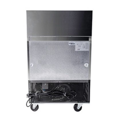 Saba - SPS-27-12M Commercial 27" 12 Pan Salad Sandwich Food Prep Table Refrigerator - SPS-27-12M