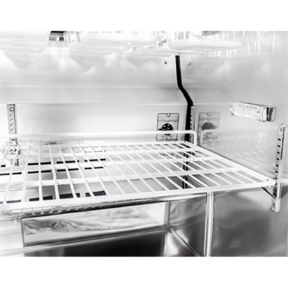 Saba - SPS-48-18M Commercial 48" 18 Pan Salad Sandwich Food Prep Table Refrigerator - SPS-48-18M