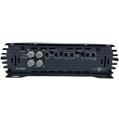 SoundQubed 1600 Watts F4-1600 Full Bridge 4 Channel Amplifier - SQ-F4-1600