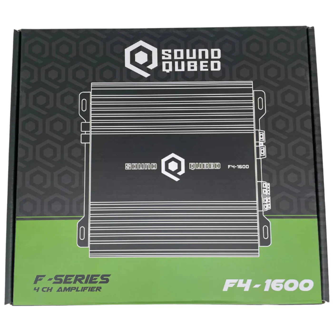 SoundQubed 1600 Watts F4-1600 Full Bridge 4 Channel Amplifier - SQ-F4-1600