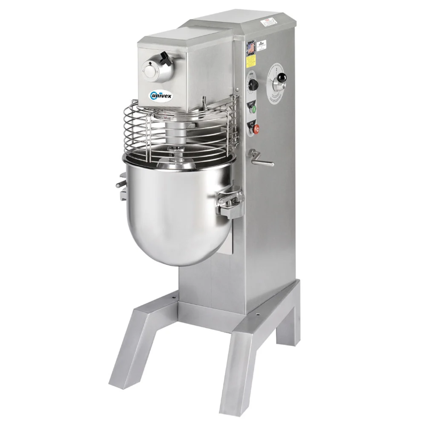Univex SRM30+ 30-Quart Planetary Floor Mixer - UVSRM30
