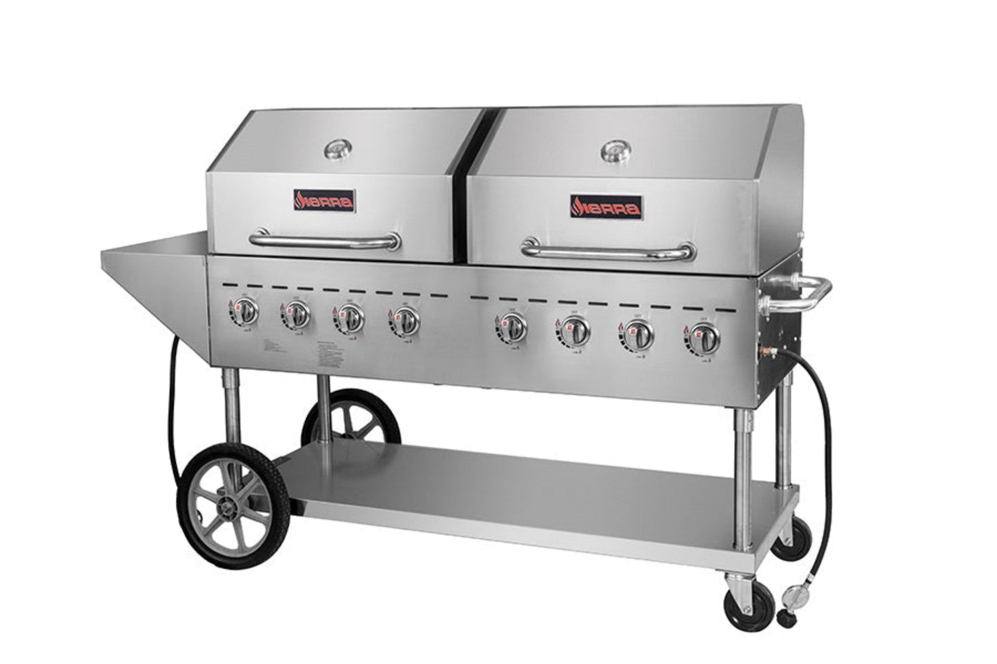 Sierra - SRBQ-60, 368 lbs, Full Stainless Steel Outdoor Gas Grills - SRBQ-60