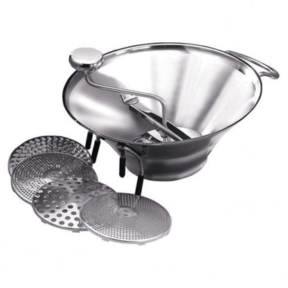 Winco SVM-12 12 3/4" Stainless Steel Food Mill - WNSVM-12