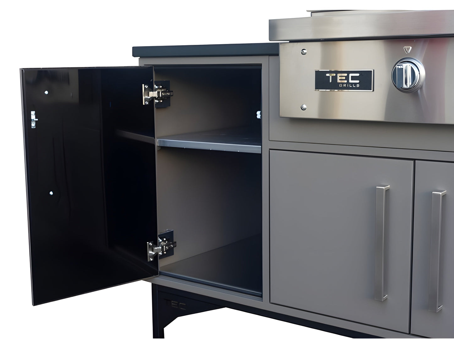 TEC Grills 26" Stering Patio On Midcentury Modern Island (66"), NG -  STPFR1NTISL