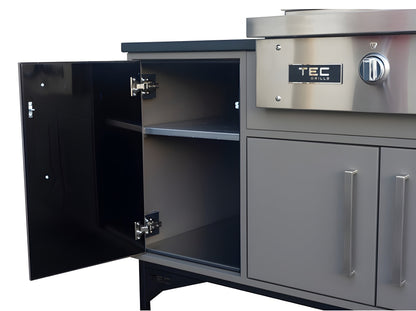 TEC Grills 26" Stering Patio On Midcentury Modern Island (66"), NG -  STPFR1NTISL