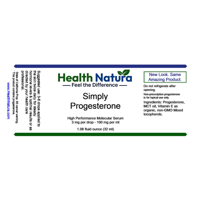 Health Natura Progesterone Serum | 2,700 mg (PRE-ORDER)