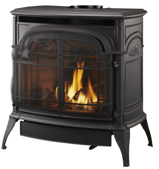 Vermont Castings Stardance Direct Vent Gas Stove with Millivolt Ignition - SDDVTCBSB