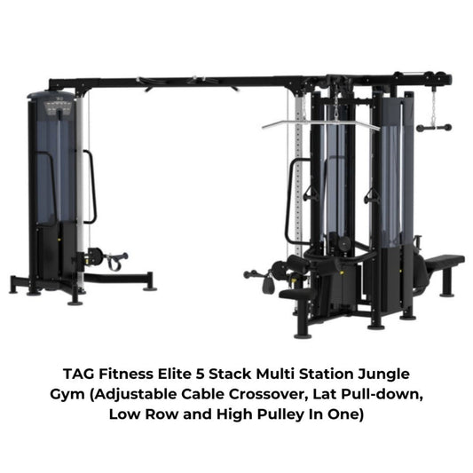 TAG Elite Series 5 Stack Multi Station Gym - ELITE-5s