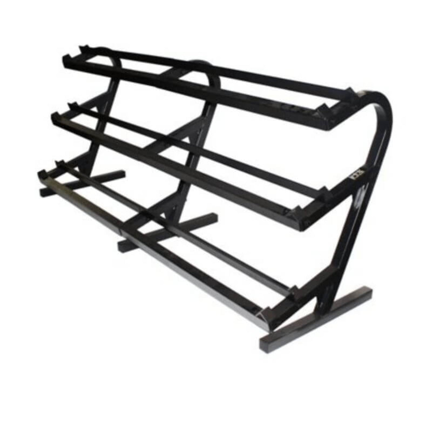 TROY VTX TDR-3 3-Tier Rail Dumbbell Rack w/o Saddles - TDR-3