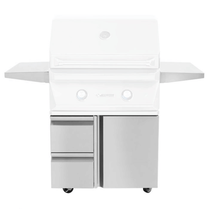 Twin Eagles Grill Base with Door and Drawers Storage 30 Inch - TEGB30SD-B