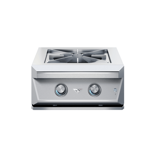 Twin Eagles Built-In Gas Power Burner with Reversible Heavy Duty Grate & Stainless Steel Lid - TEPB24HG-CL