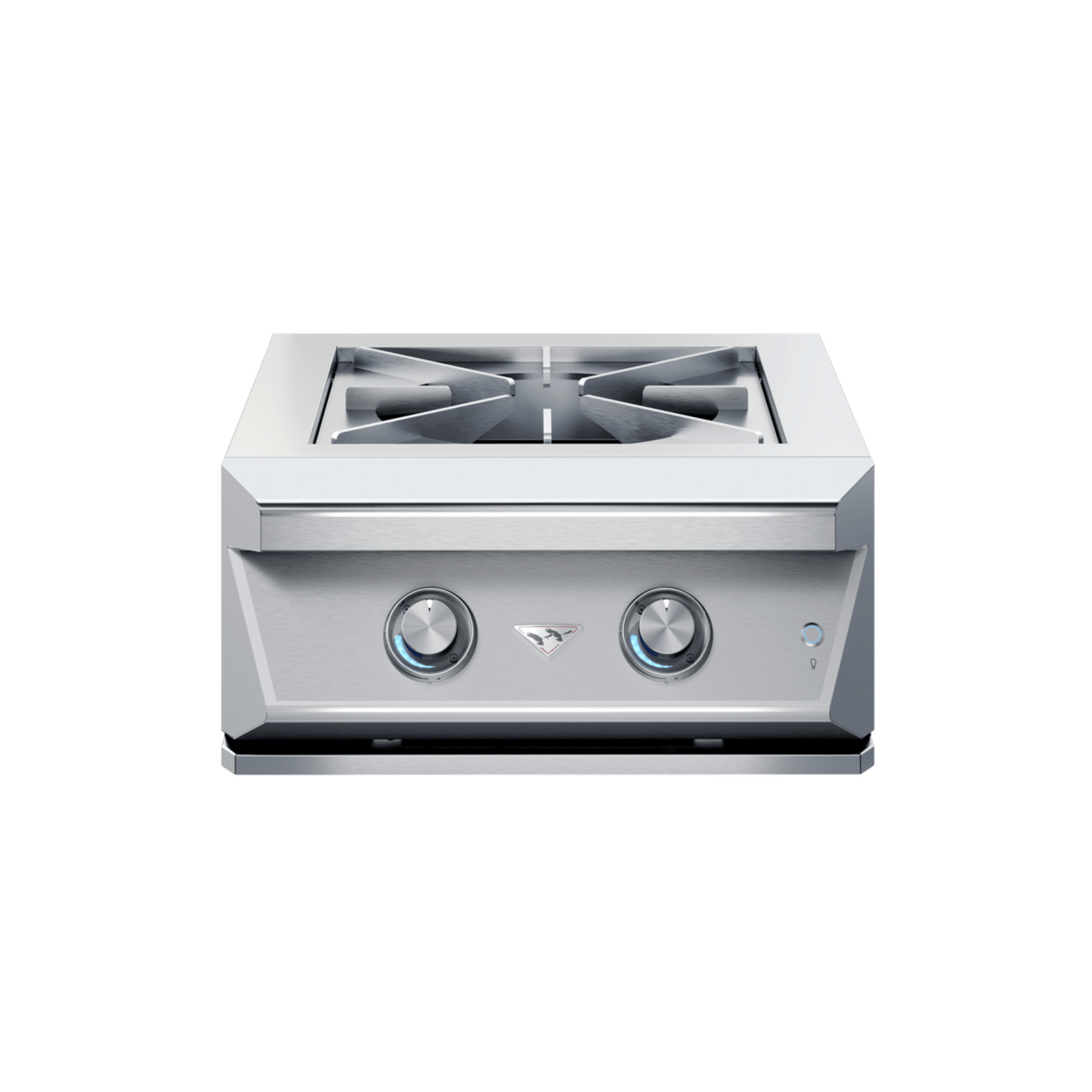 Twin Eagles Built-In Gas Power Burner with Reversible Heavy Duty Grate & Stainless Steel Lid - TEPB24HG-CL