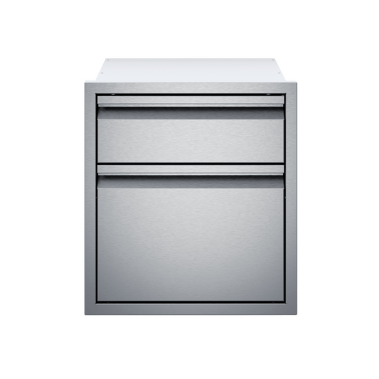 Twin Eagles TESD192 19 inch Double Storage Drawers - TESD192-B