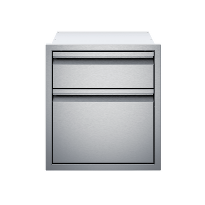 Twin Eagles TESD192 19 inch Double Storage Drawers - TESD192-B