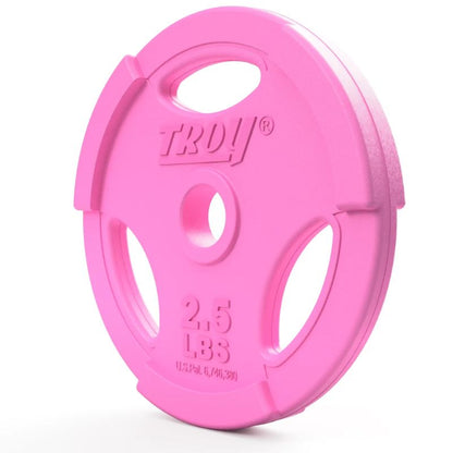 TROY GR-RC Quiet Iron Interlocking Color Rubber 1" Grip Plate