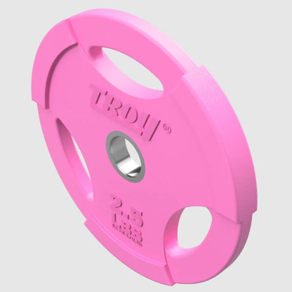 TROY GR-RC Quiet Iron Interlocking Color Rubber 1" Grip Plate