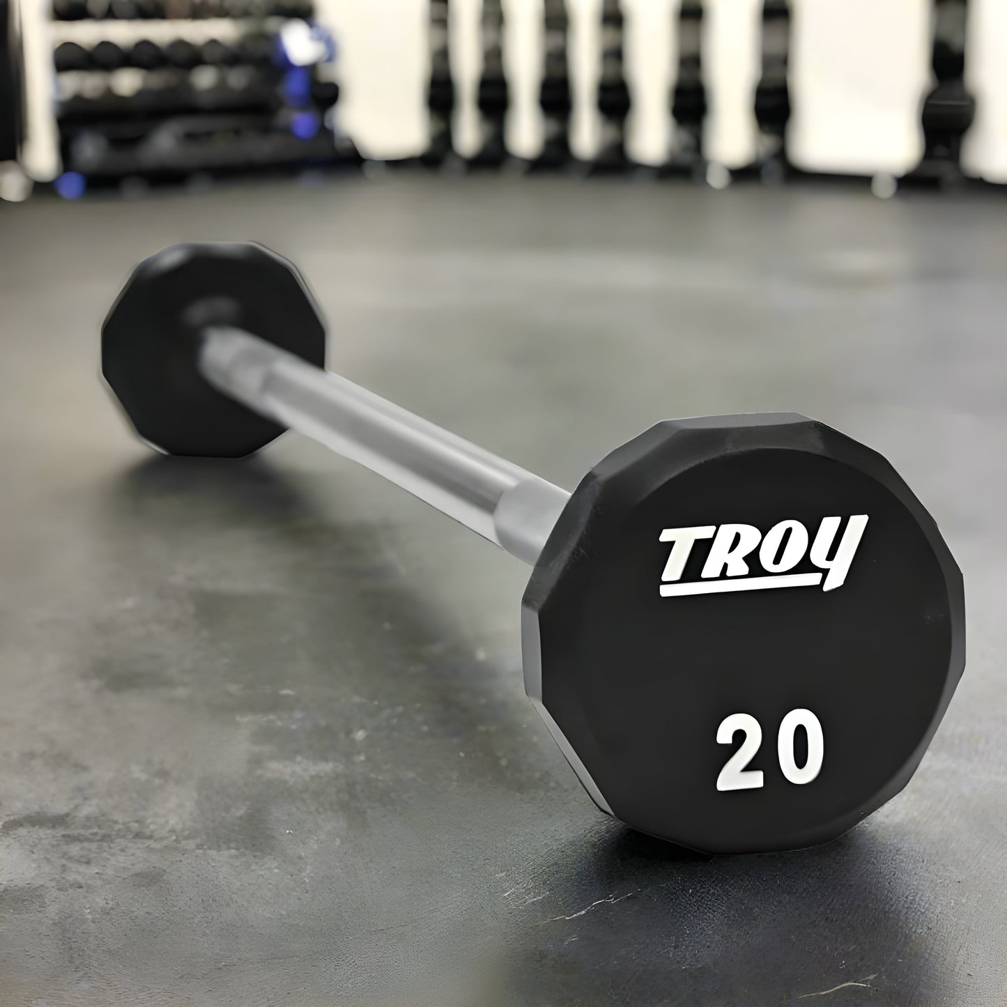 TroyFixed Barbell Set with Custom Logo - TSB-020-110UL
