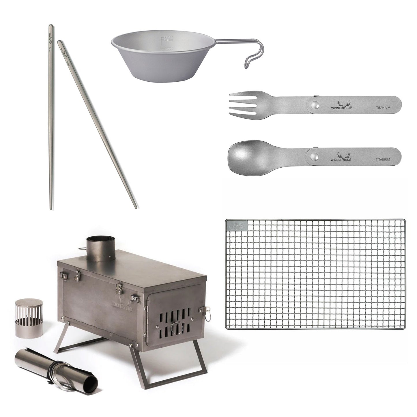 Winnerwell Titanium Stove Super Bundle