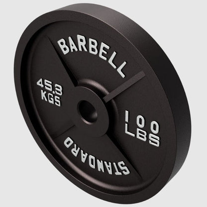 Troy BO Economy Black Cast Iron Olympic Plate