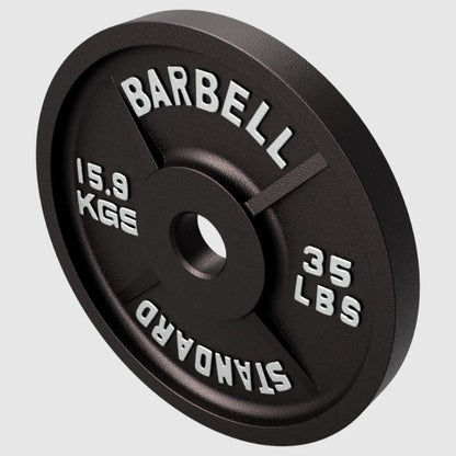 Troy BO Economy Black Cast Iron Olympic Plate