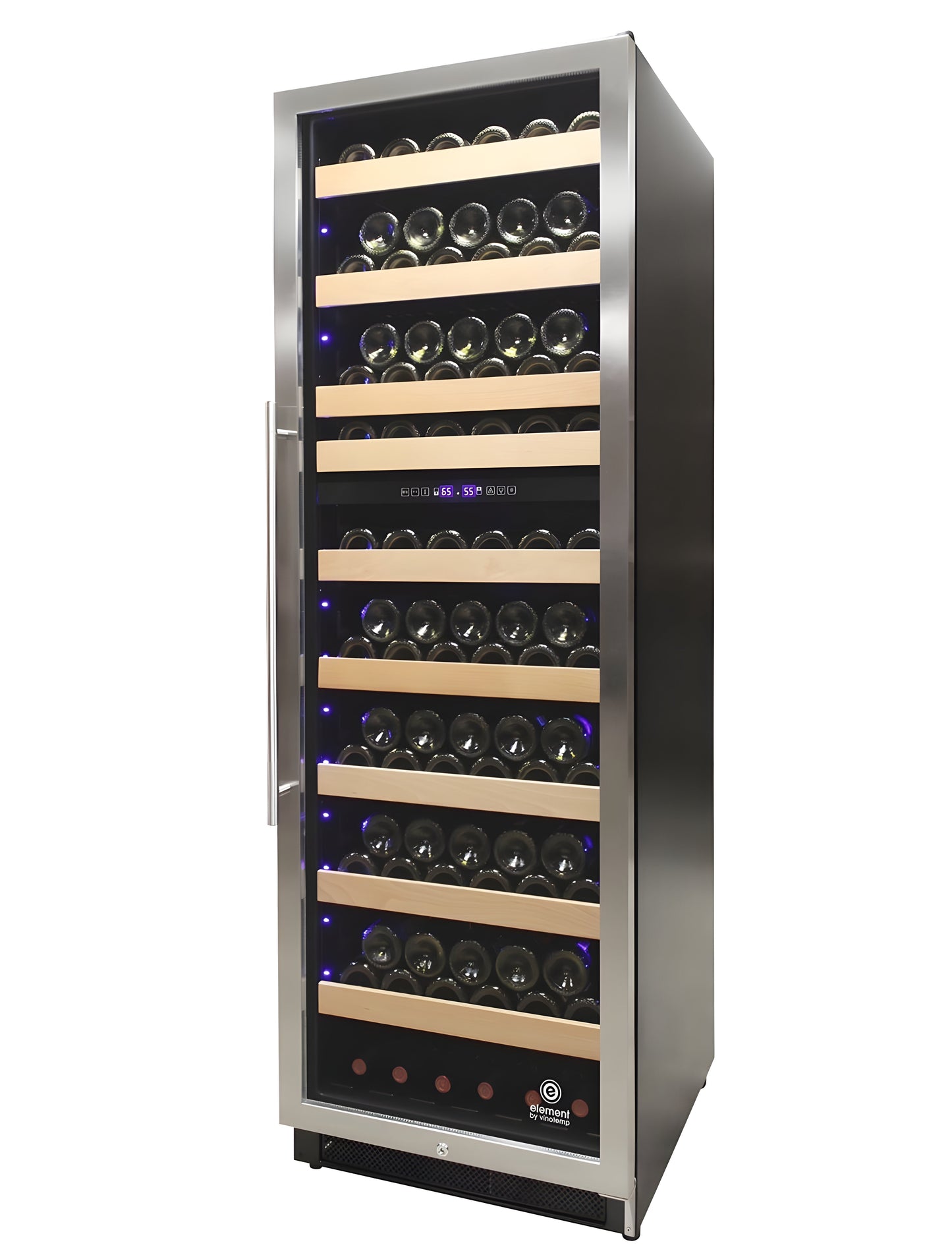 Vinotemp Connoisseur Series 168 Dual Zone Wine Cooler - EL-168WCST