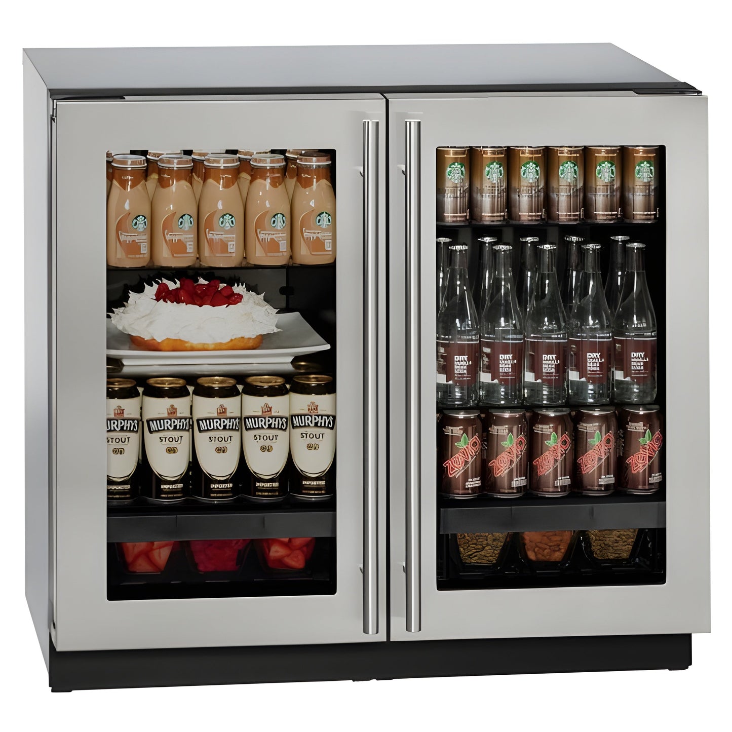 U-Line - 36" 3000 Series Refrigerator - U-3036RRGLS-00B