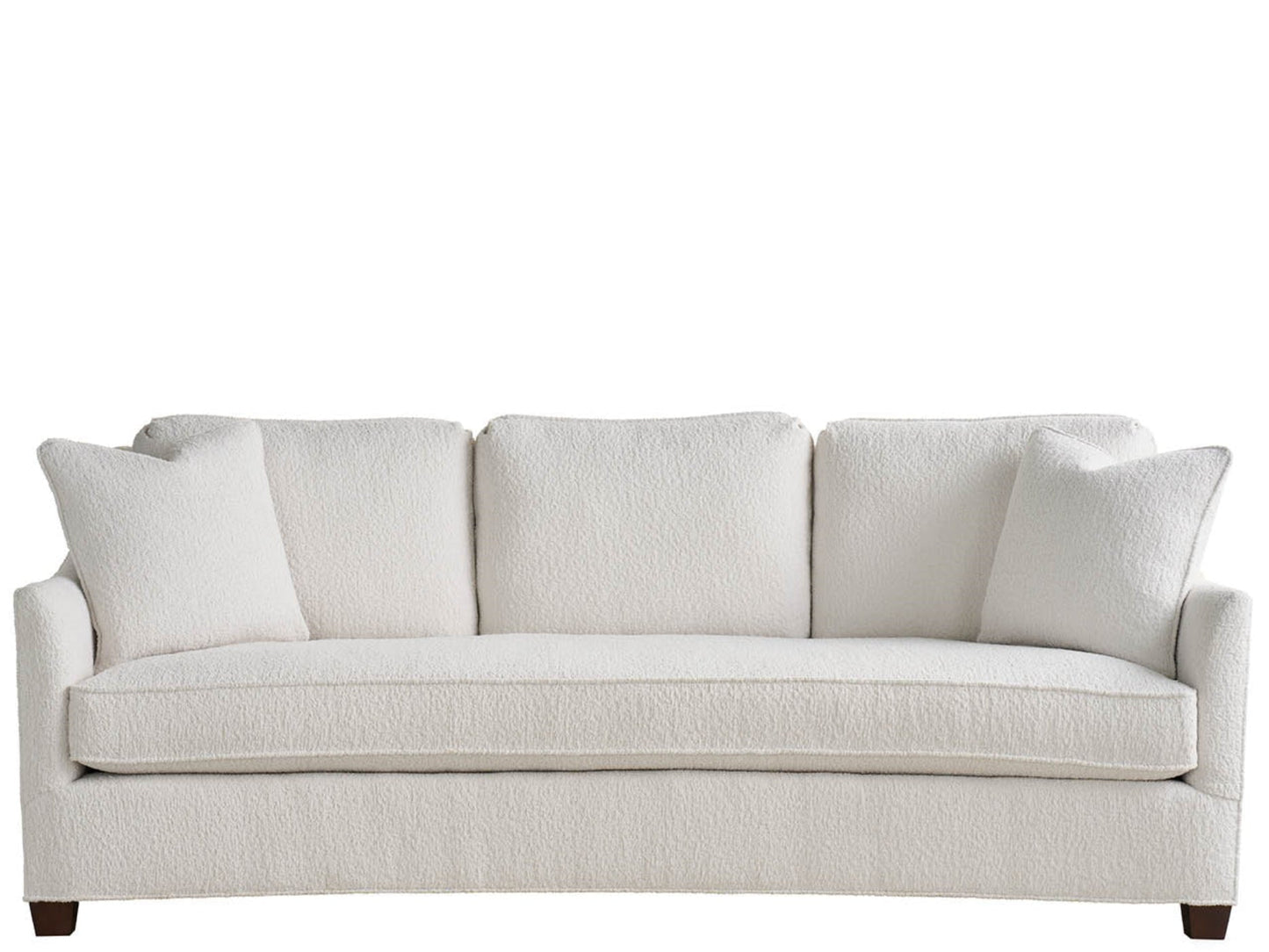 Modway Furniture Walden Sofa - Elegant Curved Design with Self Toss Pillows, Perfect for Modern Living Rooms!