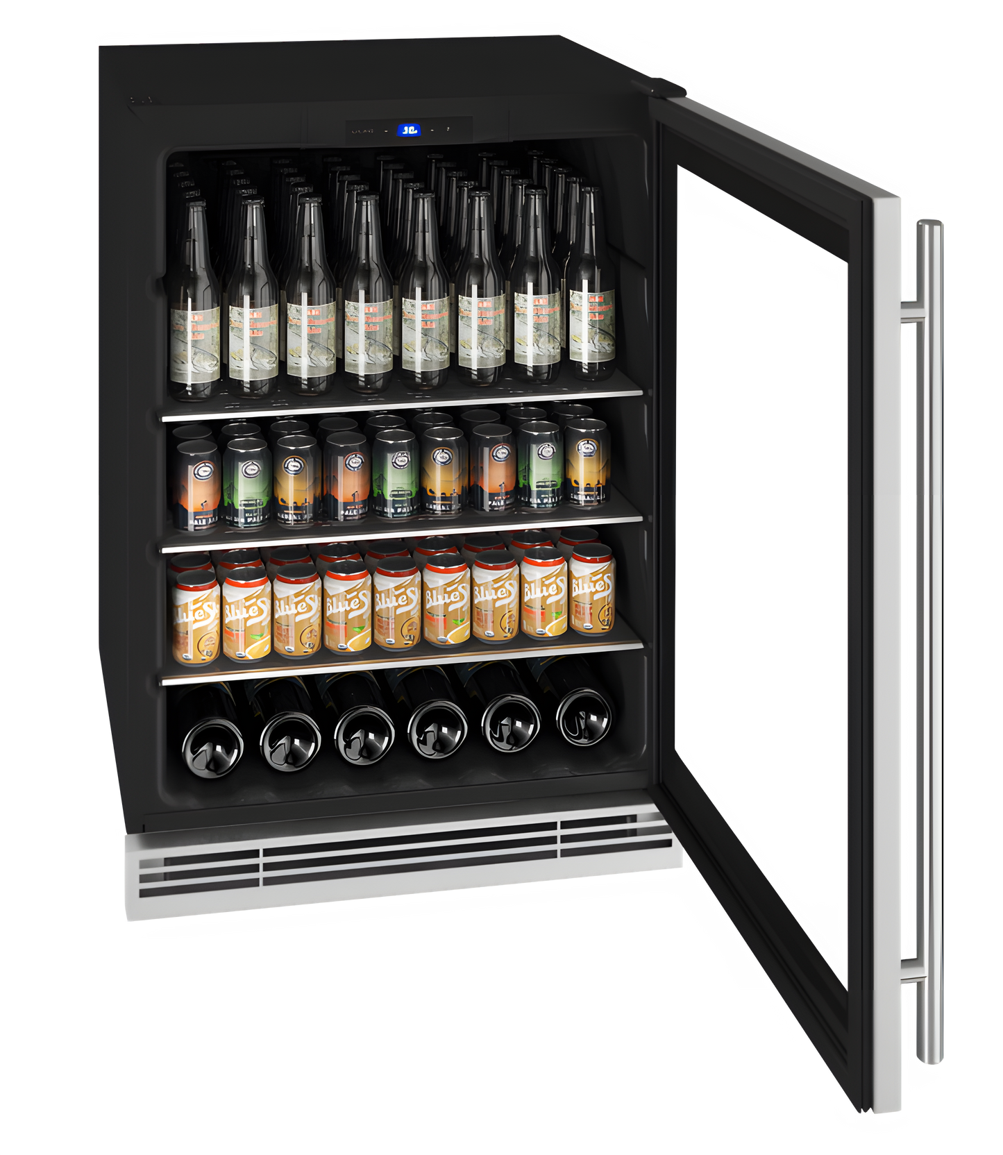 U-Line - 24" 1 Class Beverage Center - HBV024 -UHBV024-SG01A