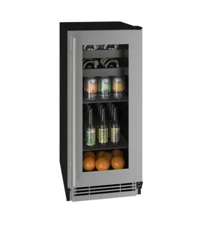U-Line - 15" 1 Class Beverage Center - UHBV115 - UHBV115-SG01A