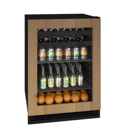 U-Line - 24" 1 Class Beverage Center - HBV124 - UHBV124-SG01A