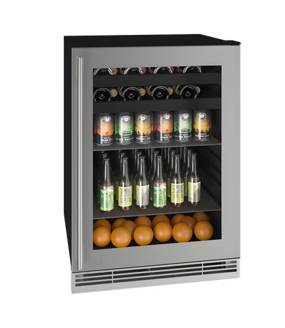 U-Line - 24" 1 Class Beverage Center - HBV124 - UHBV124-SG01A
