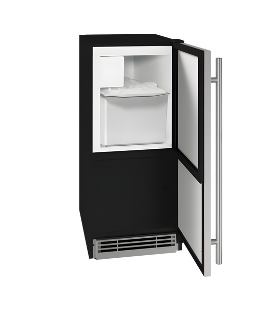 U-Line - 15" 1 Class Crescent Ice Maker - HCR115 - UHCR115-SS01B
