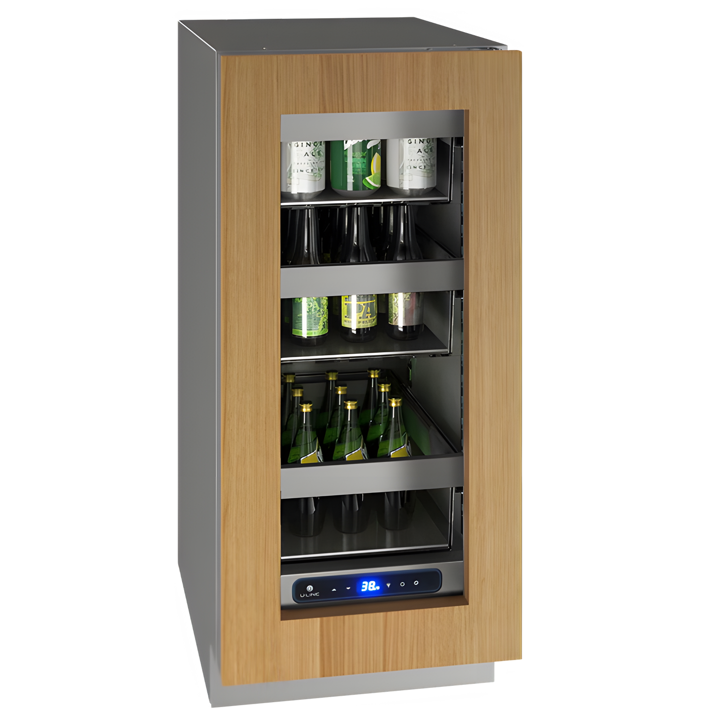 U-Line - 15" 5 Class Slide & Secure™ Refrigerator - HRE515 - UHRE515-SS01A