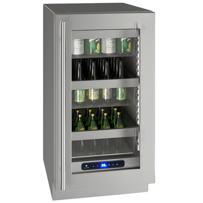 U-Line - 18" 5 Class Slide & Secure™ Refrigerator - HRE518 - UHRE518-SG01A