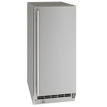 U-Line - 15" Outdoor Crescent Ice Maker - 115 V - OCR115 0- UOCR115-SS01B