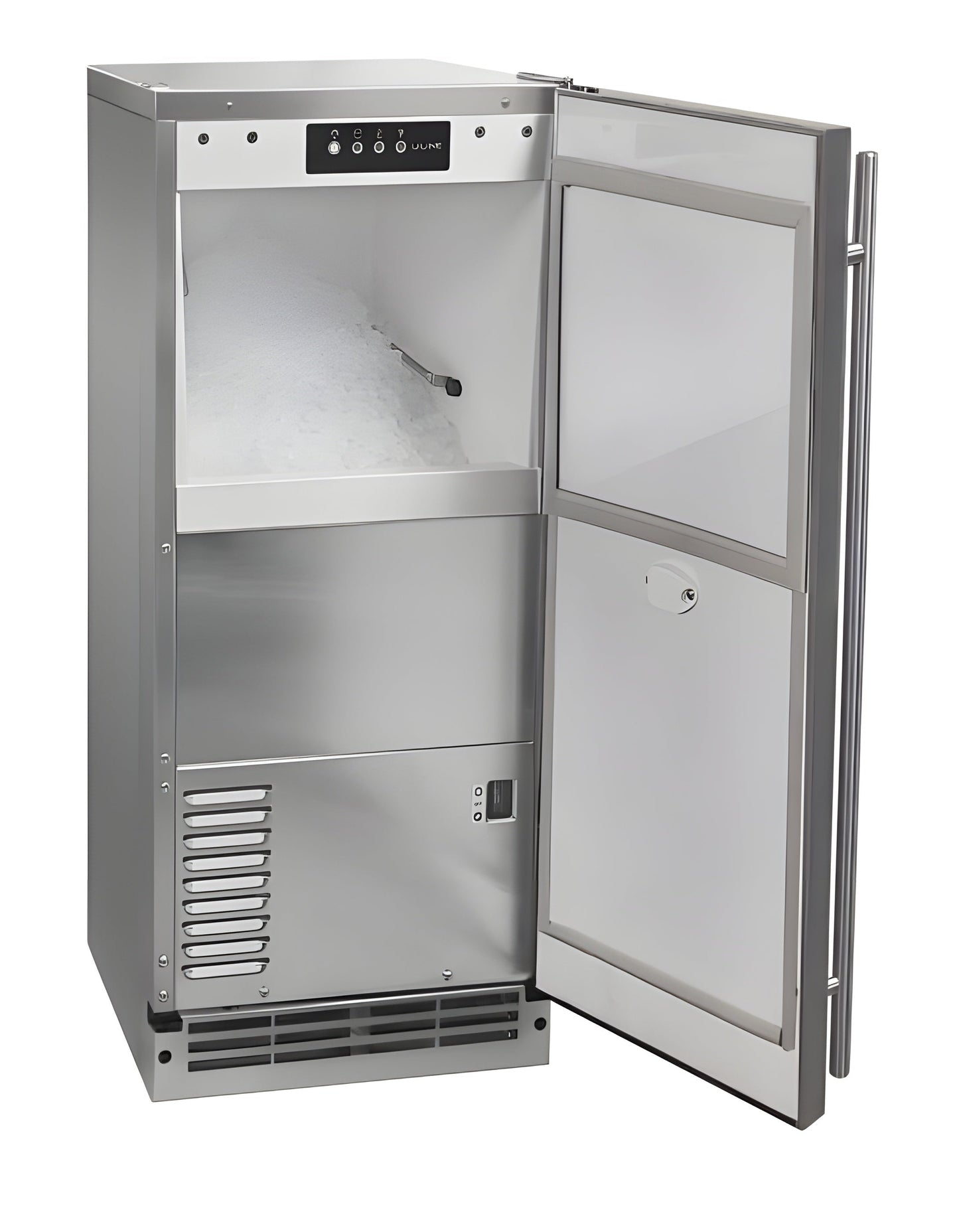 U-Line - 15" Outdoor Nugget Ice Machine - 115 V - UONP115 - UONP115-SS01C