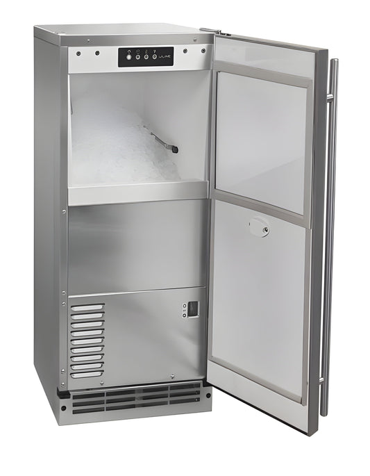 U-Line - 15" Outdoor Nugget Ice Machine - 115 V - UONP115 - UONP115-SS01C