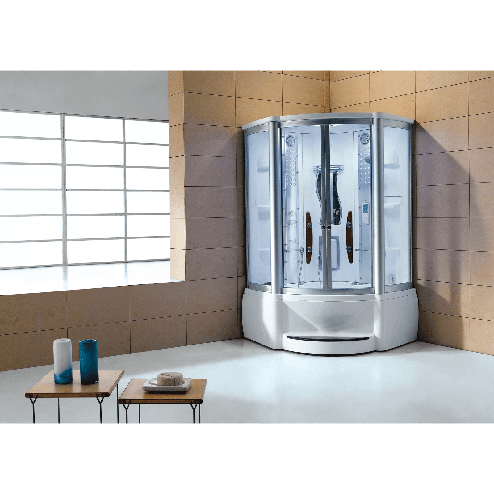 Mesa Steam Shower Tub Combo - WS-609A