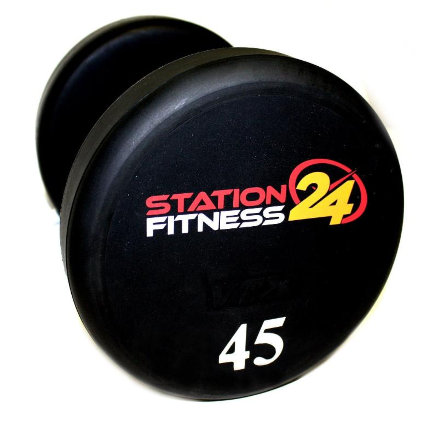 TROY VTX XD-UL Round Urethane Dumbbell Set with Custom Logo - XD-005-050UL