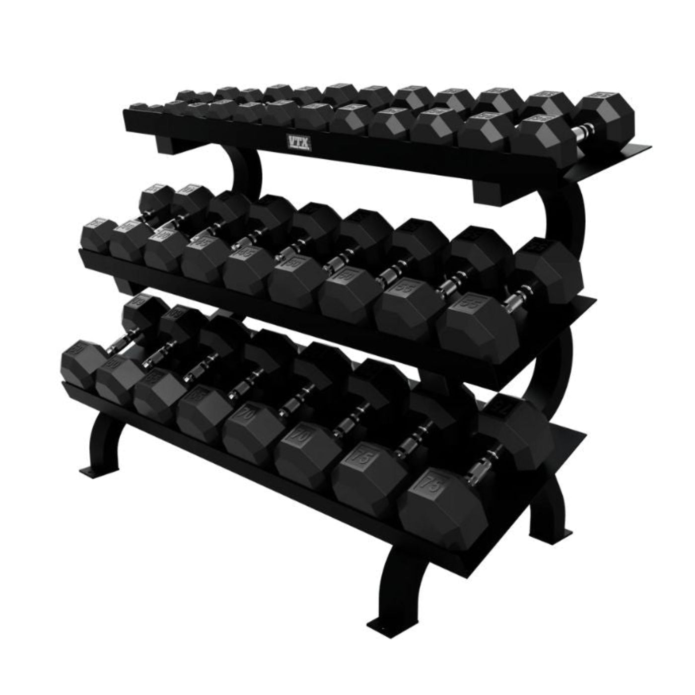 TROY VTX by Troy GTDR-3 Horizontal 3-Tier Shelf Rack - GTDR-3