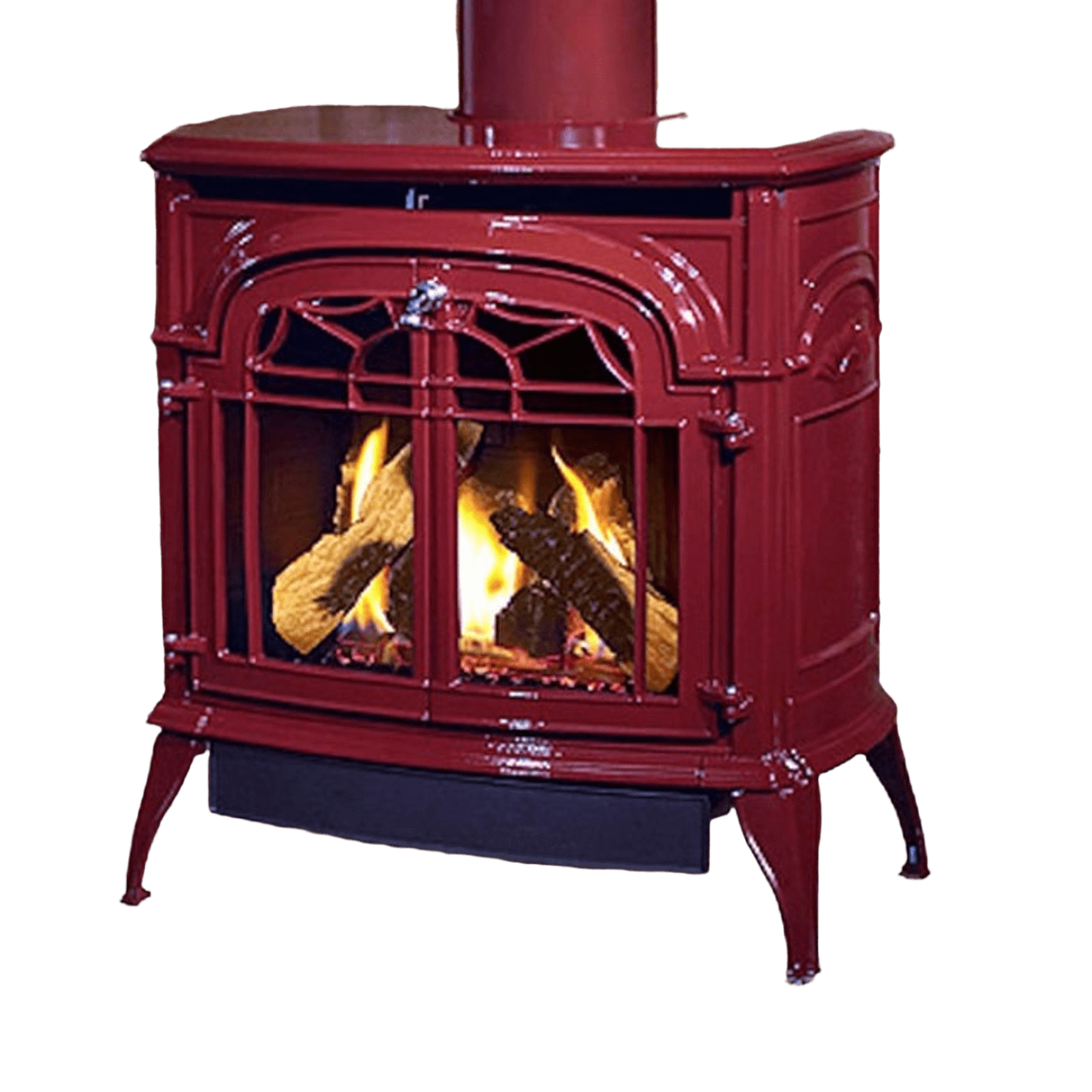 Vermont Castings Stardance Direct Vent Gas Stove with IntelliFire Touch Ignition System - SDDVT-IFT-CB